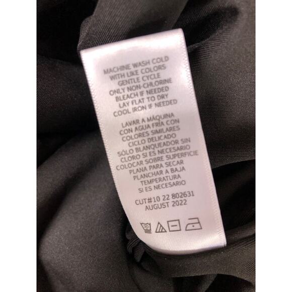 Ashley Park x RTR Voila Dress Vegan Leather Strapless Sheath Mini Purple Size 0 - Picture 10 of 13